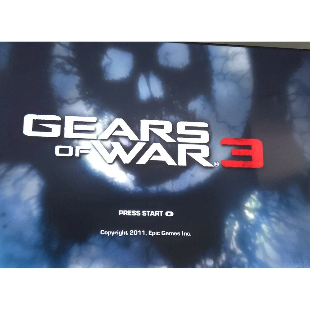 Gears of War 3 - Xbox 360 - Microsoft - CIB - with Manual and Stickers - TESTED